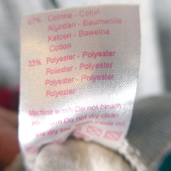 Fiorucci Love Therapy Women S Fleece 3/4-Zip Hooded Sweatshirt - Picture 14 of 15